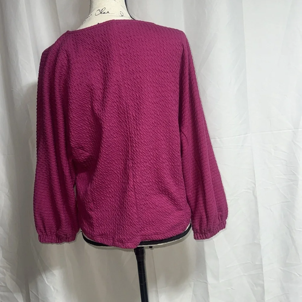 Anthropology Pink Sweater - Picture 3 of 4